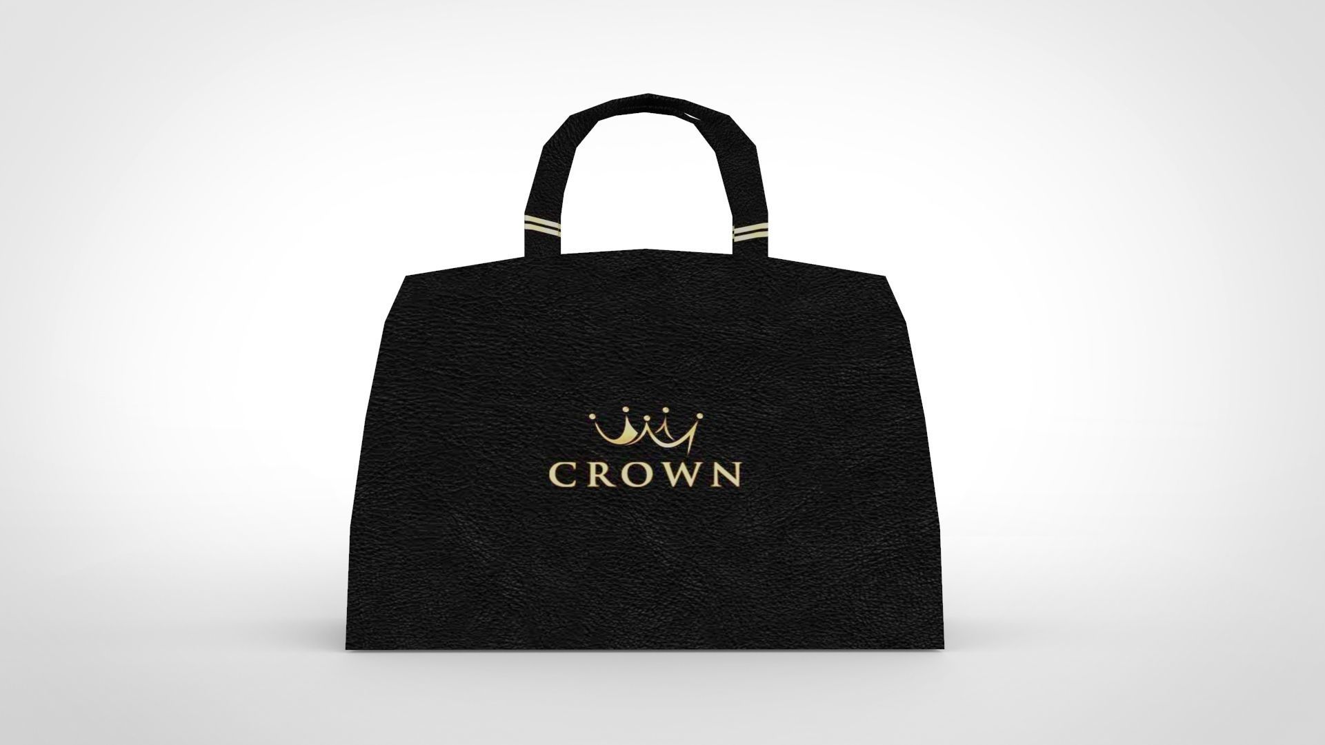 Female Low Poly Handbag   Low-poly 3D model_1