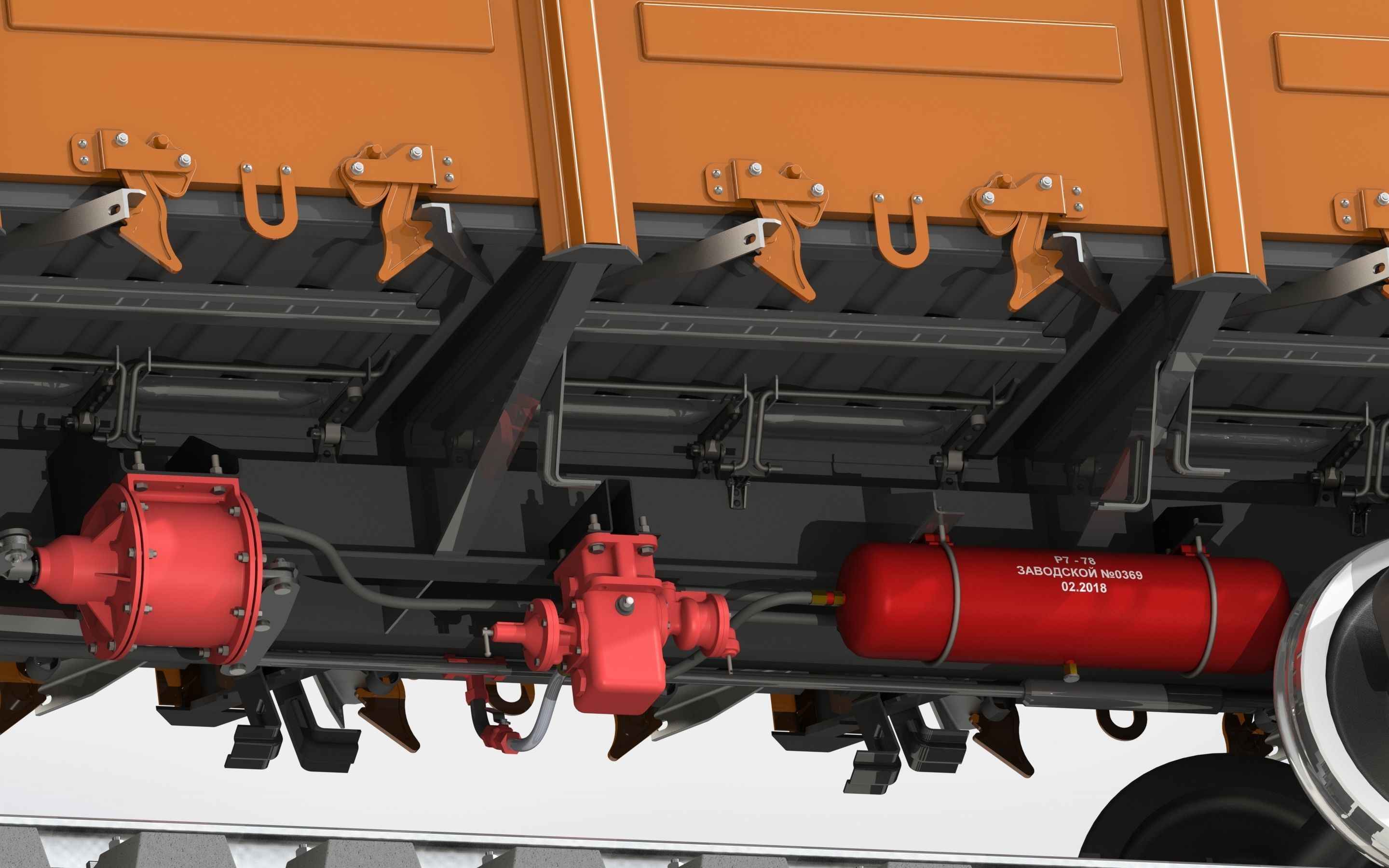 Railway Carriage 12-132 Model 3D model_3