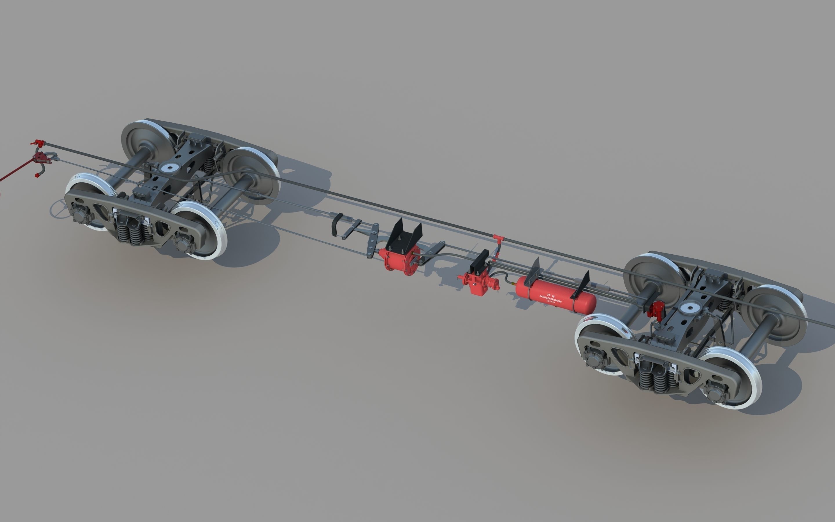 Railway Carriage 12-132 Model 3D model_9