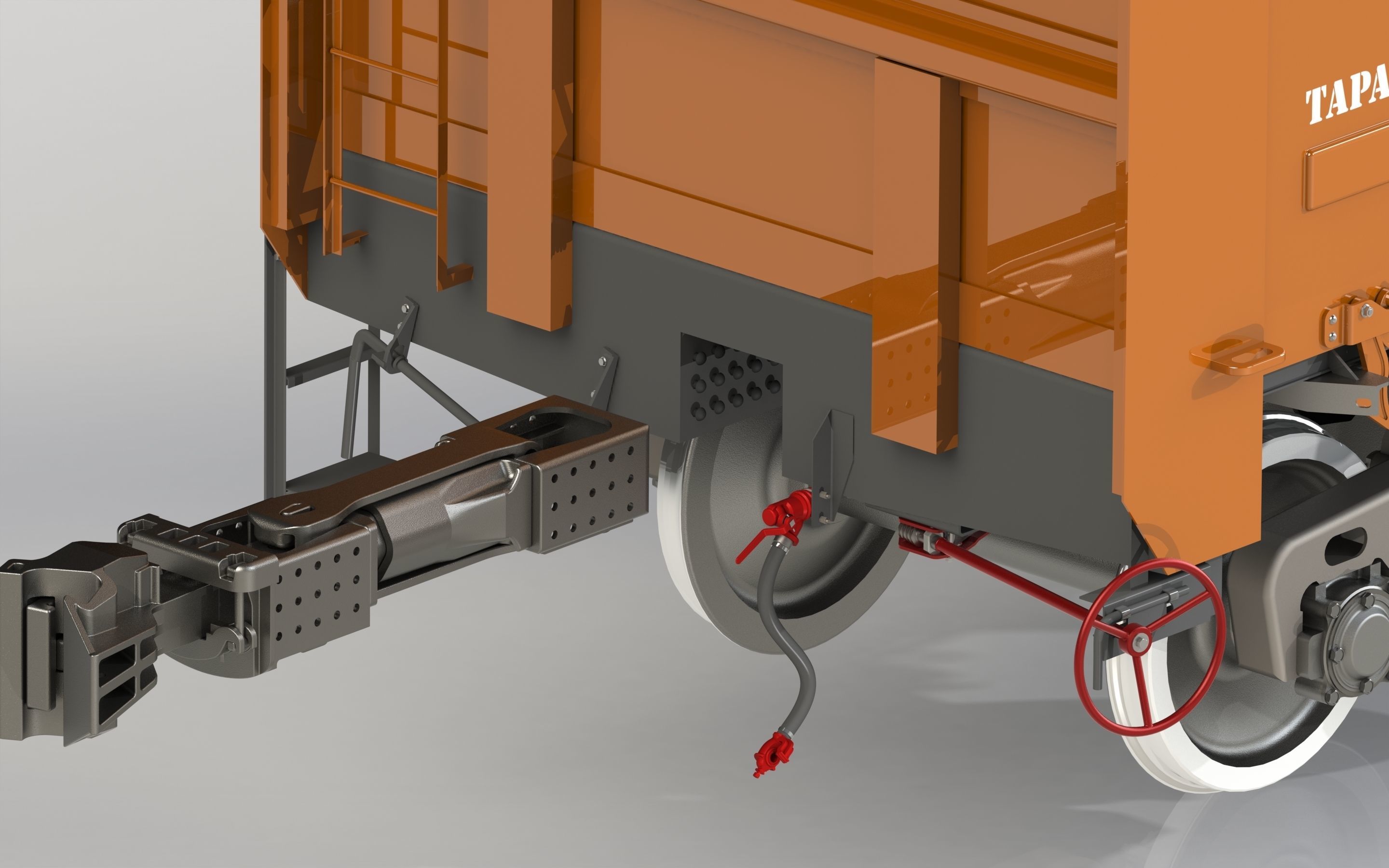 Railway Carriage 12-132 Model 3D model_4