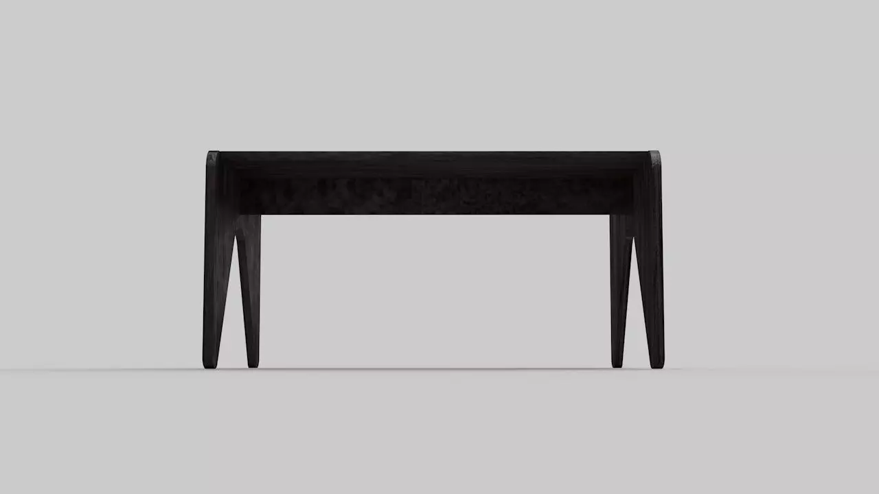 N-Table desk free 3D model | CGTrader