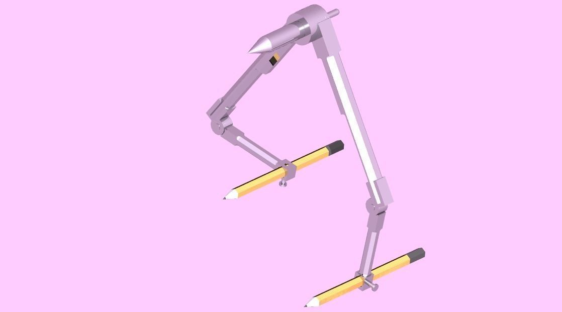 Multi utility pocket compass 3D model_2