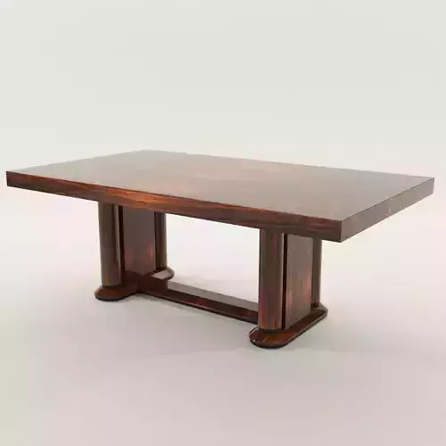 Dining table - Art Deco 1920 3D model