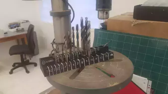Drill Bit Orgenizer