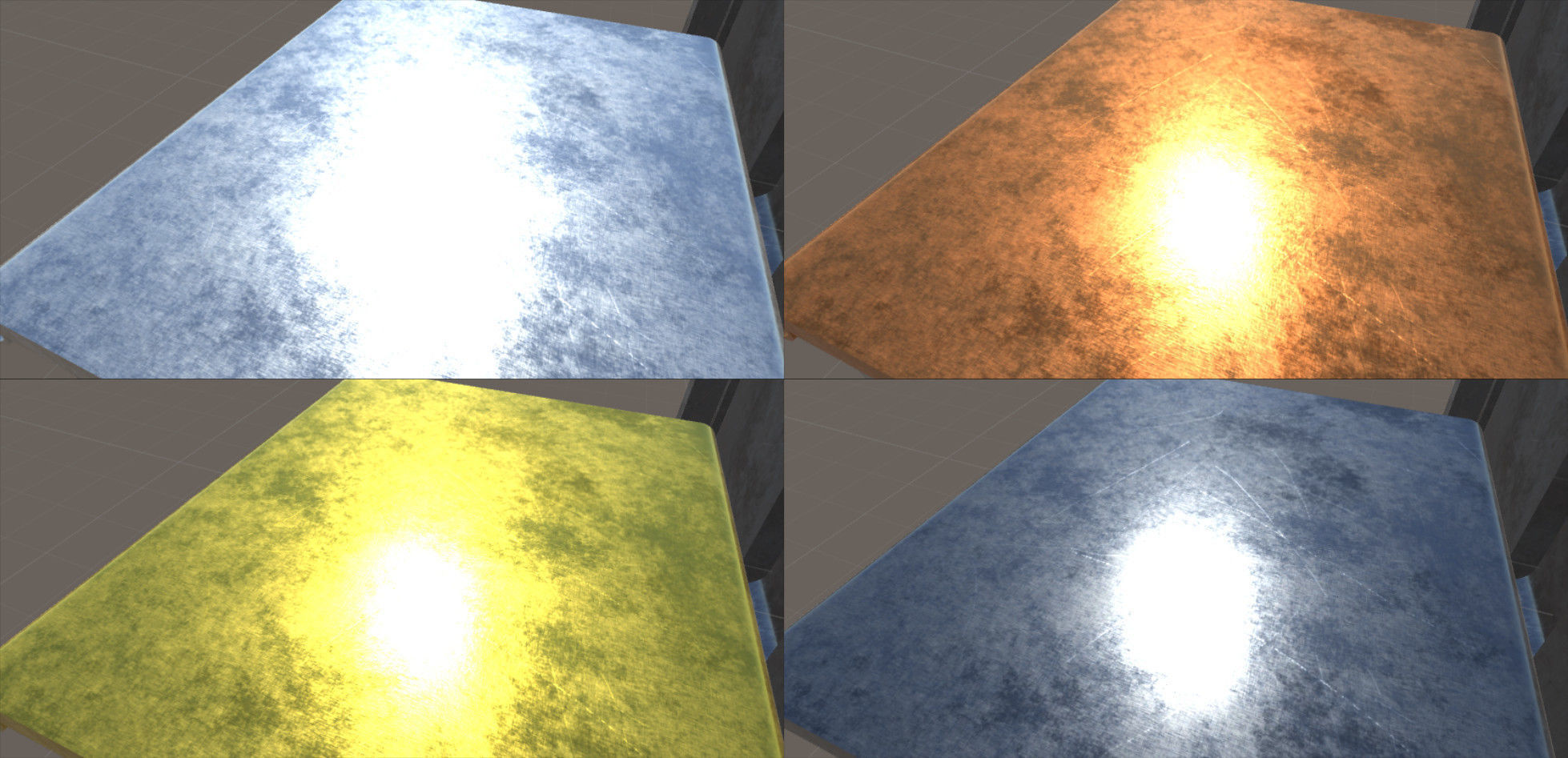 Hidden Table 1 Metal 1 Low-poly 3D model_18