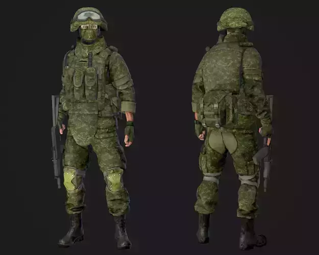 Soldier in Equipment Ratnik