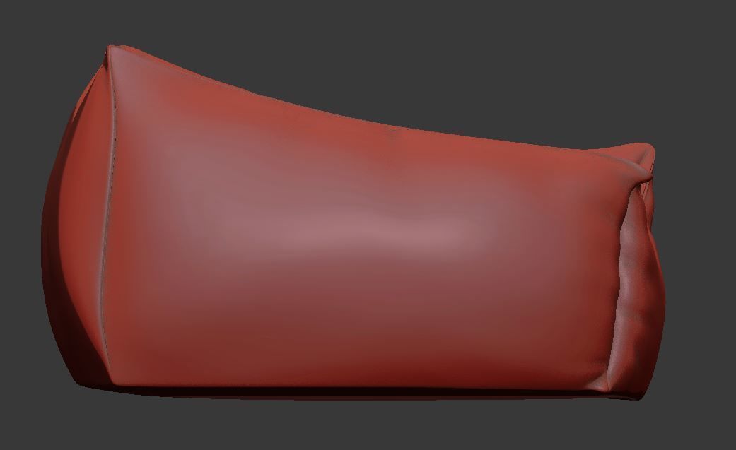 Pet Seating chair pillow pet cat dog bed beanbag kid baby nest 3D model_3