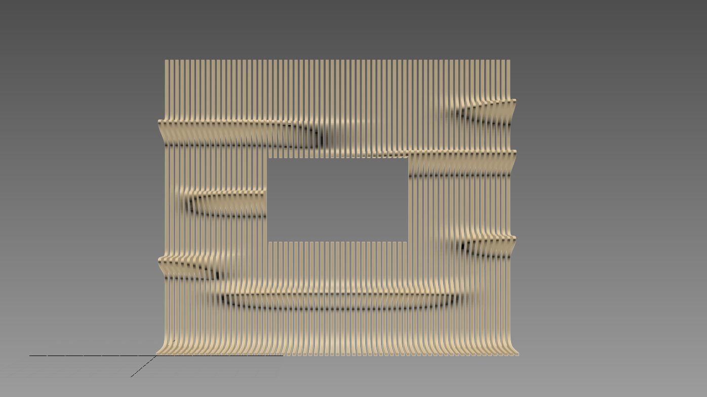 PARAMETRIC BAR SHELVES 3D model_3