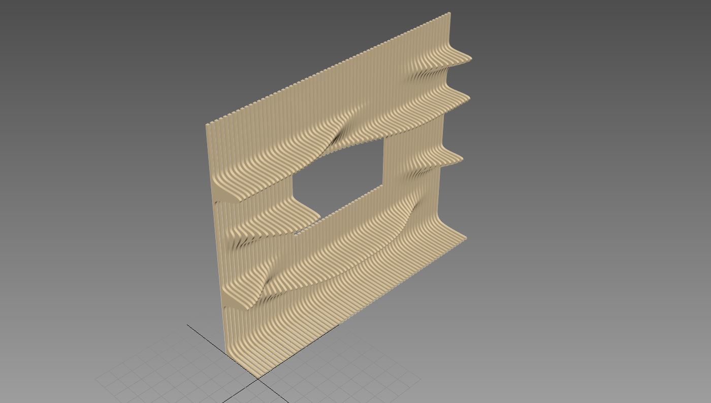 PARAMETRIC BAR SHELVES 3D model_4