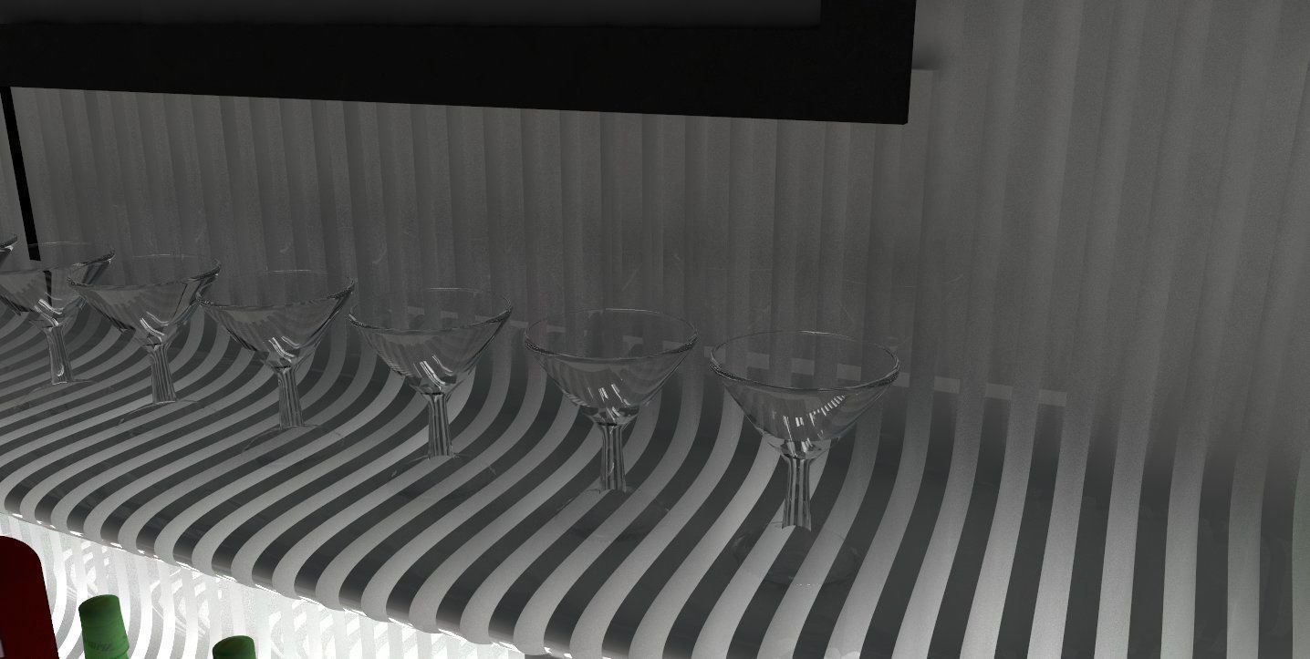 PARAMETRIC BAR SHELVES 3D model_2