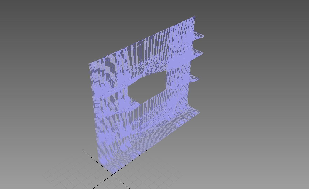 PARAMETRIC BAR SHELVES 3D model_7