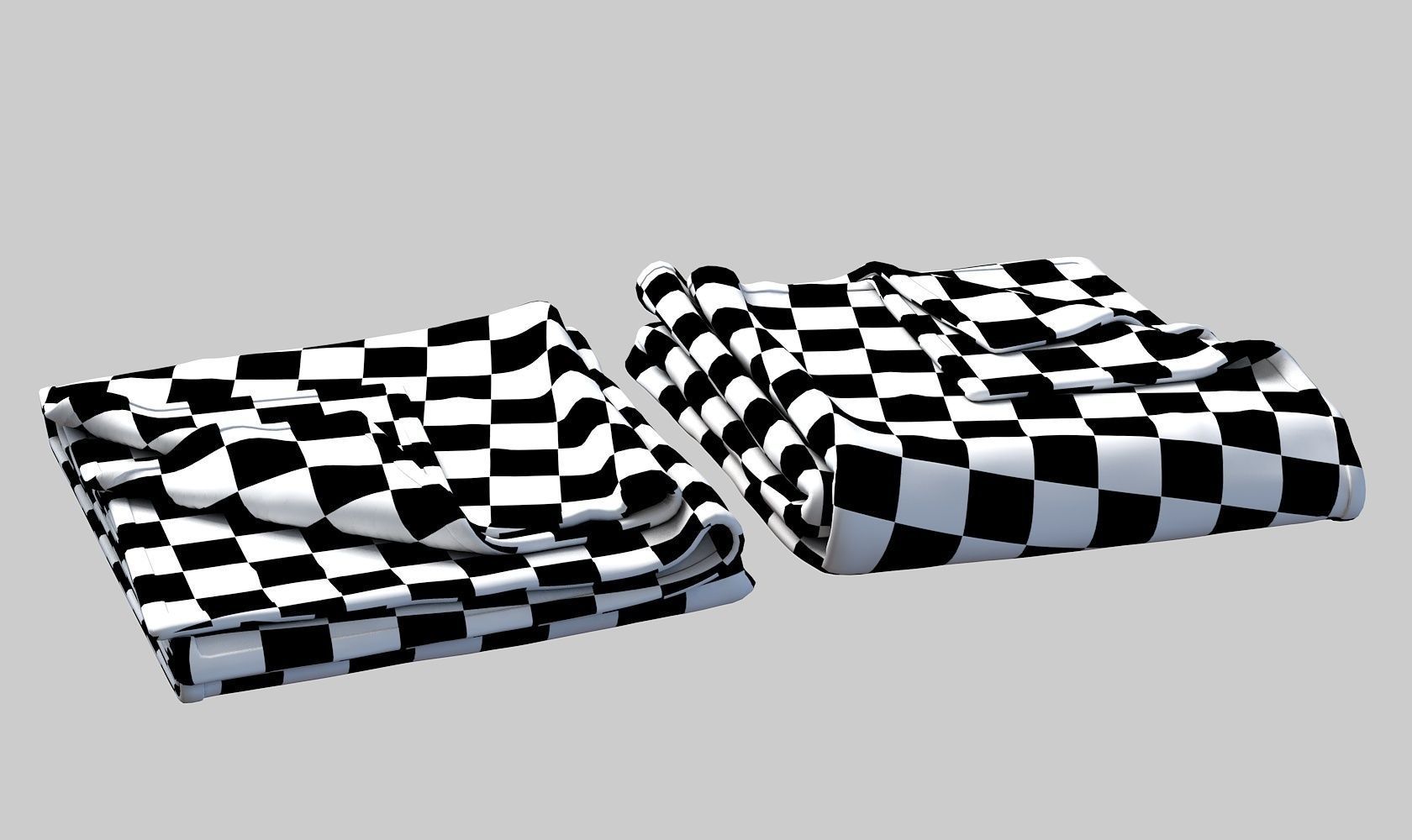 Blanket V3 Low-poly 3D model_13