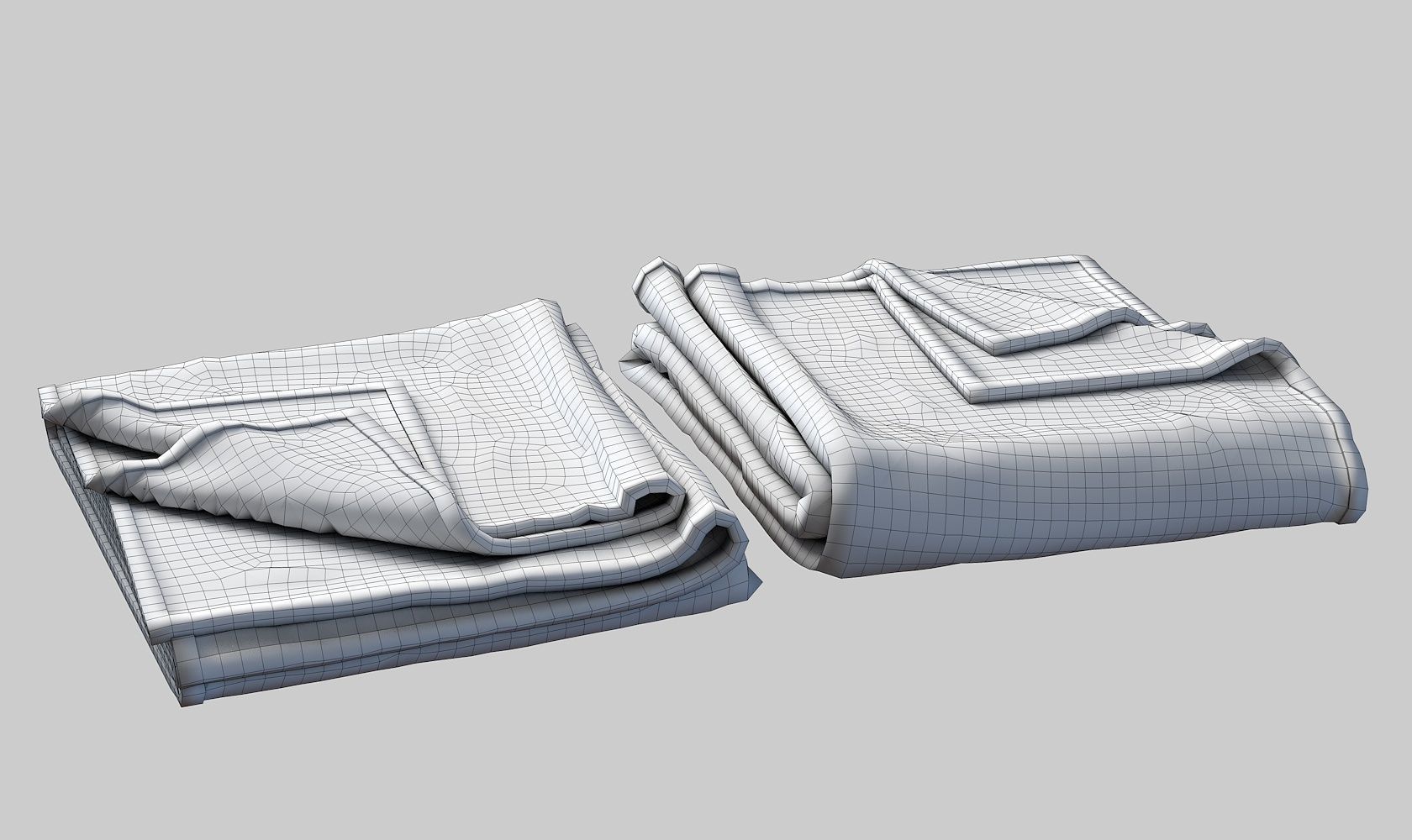 Blanket V3 Low-poly 3D model_12