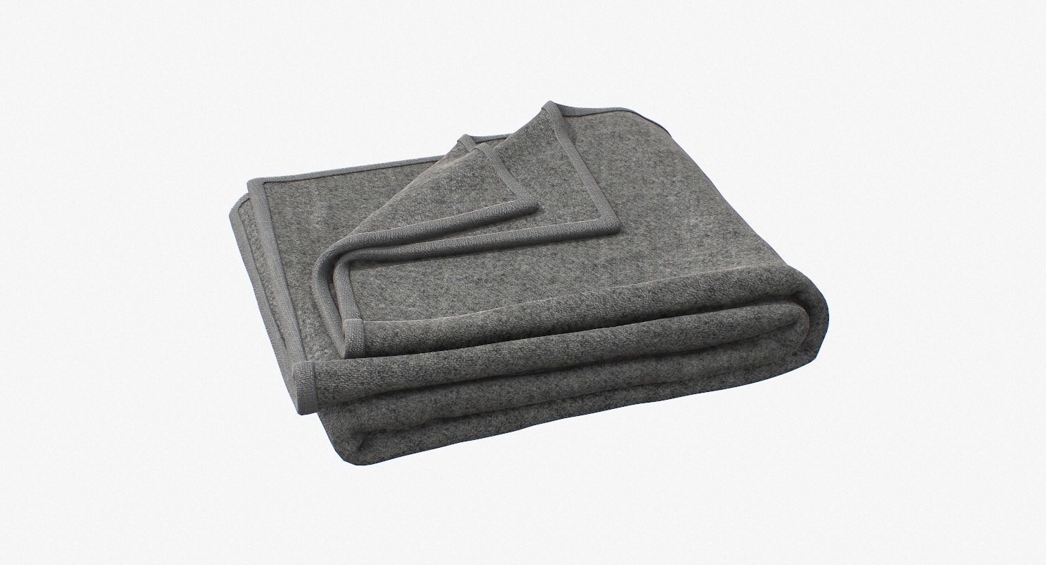 Blanket V3 Low-poly 3D model_1