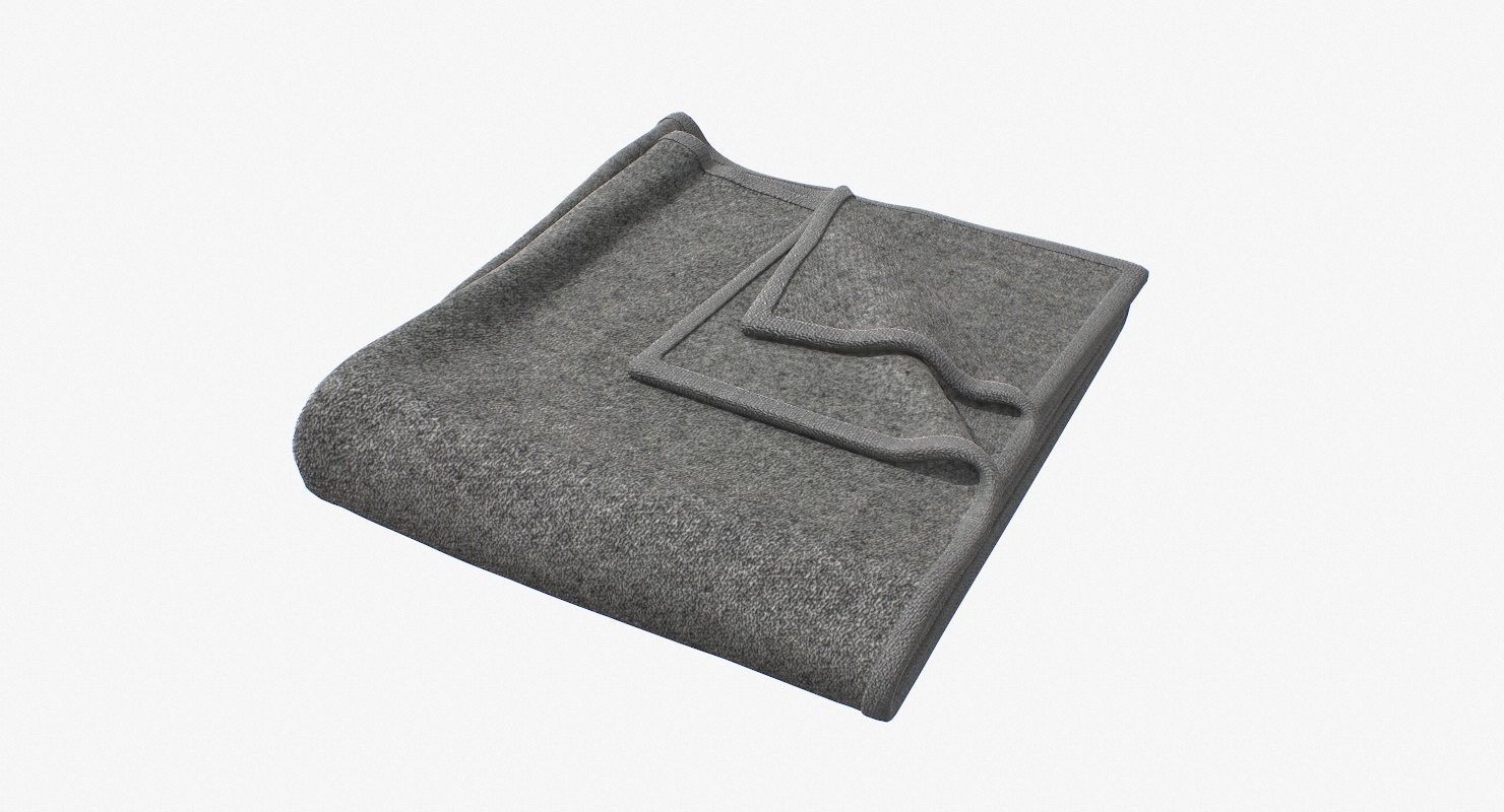 Blanket V3 Low-poly 3D model_6
