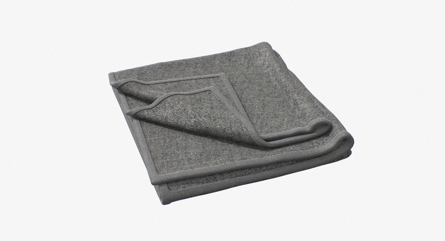 Blanket V3 Low-poly 3D model_3
