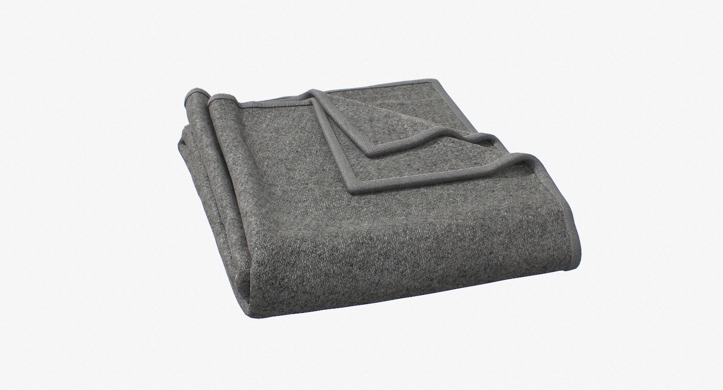 Blanket V3 Low-poly 3D model_7