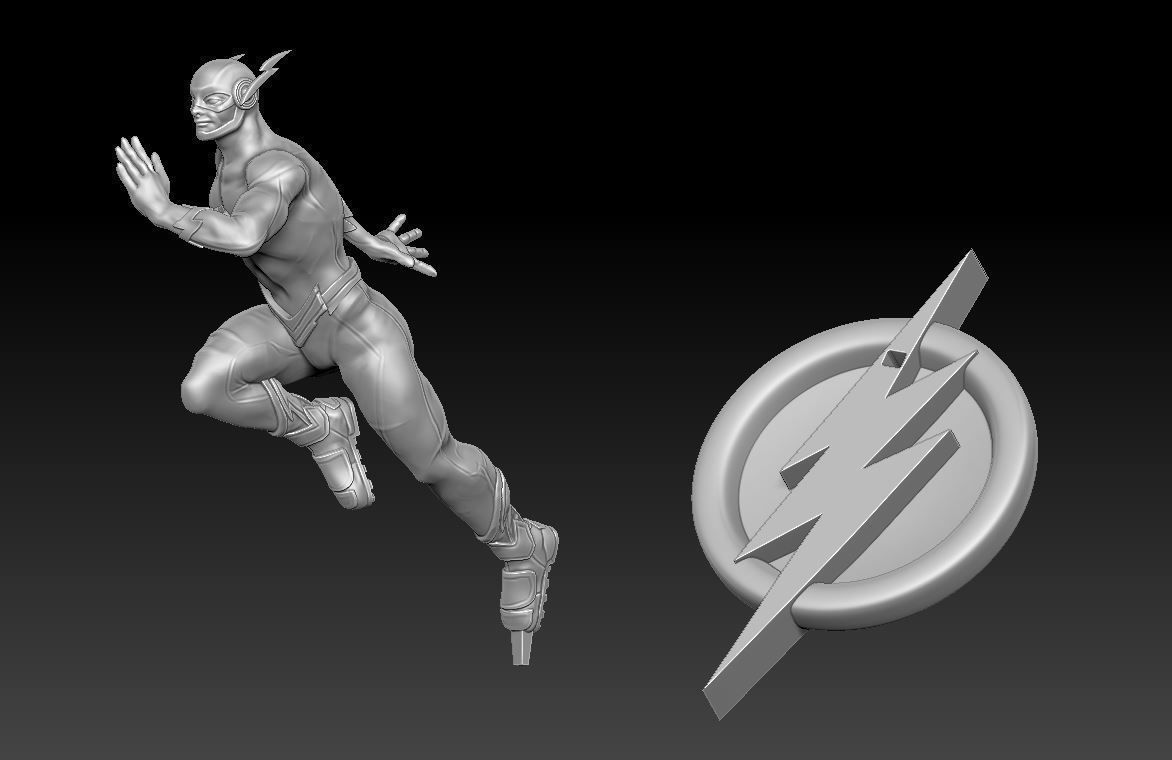 The Flash 3D print model Free 3D print model Free 3D print model_1