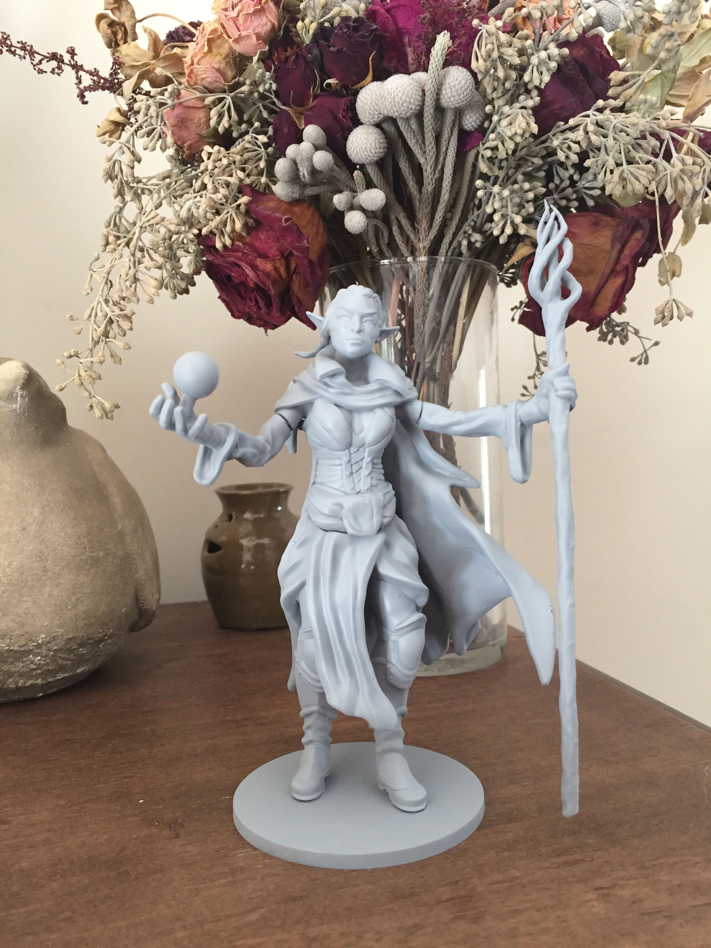 Mage Elf 3D print model 3D print model_13