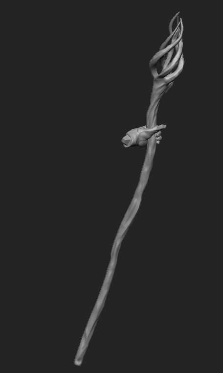 Mage Elf 3D print model 3D print model_8