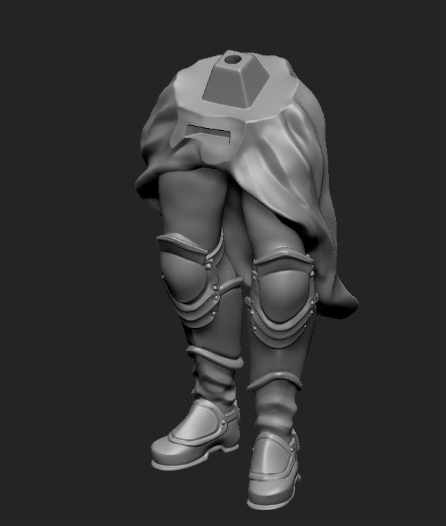 Mage Elf 3D print model 3D print model_4