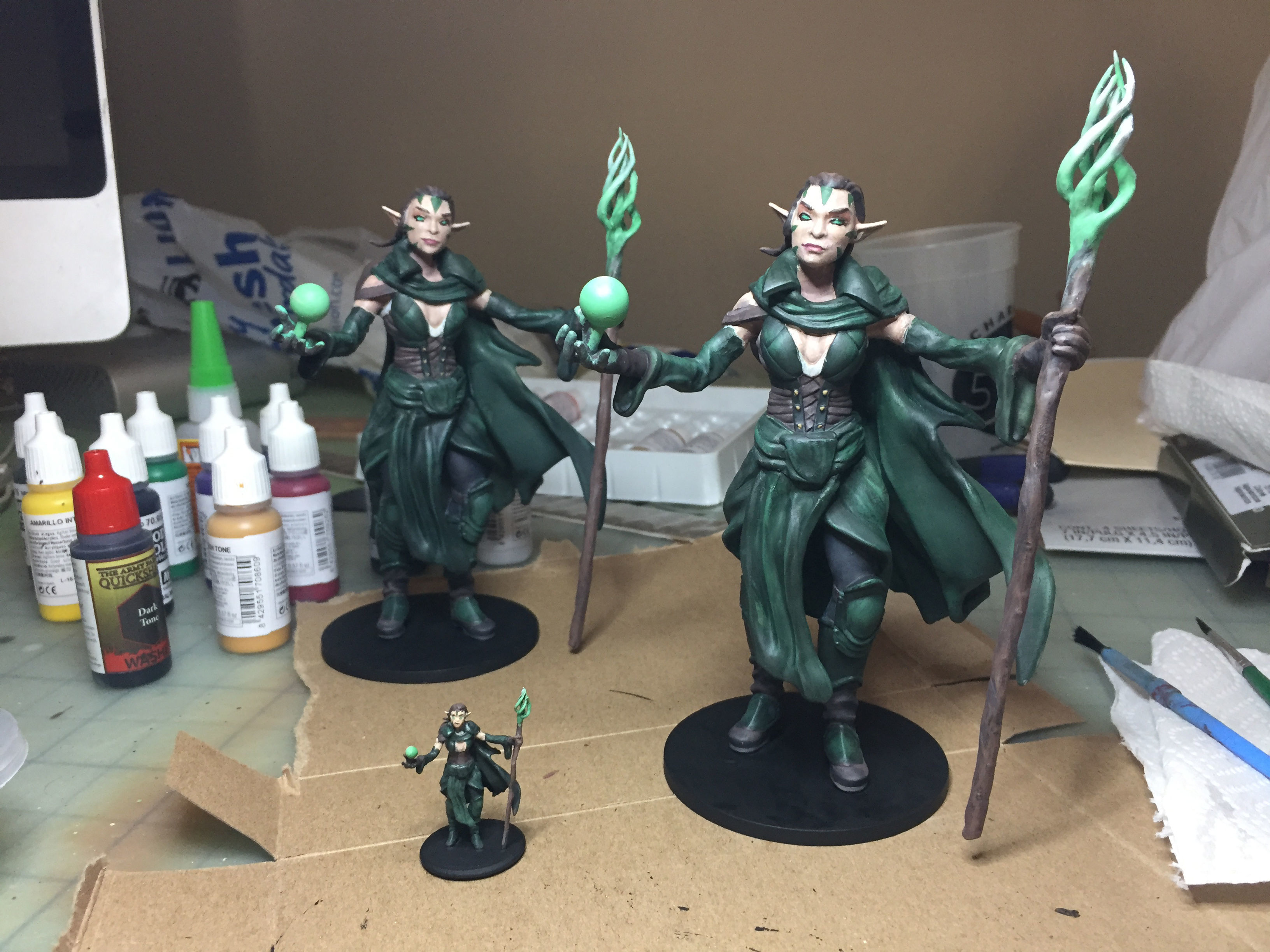 Mage Elf 3D print model 3D print model_14