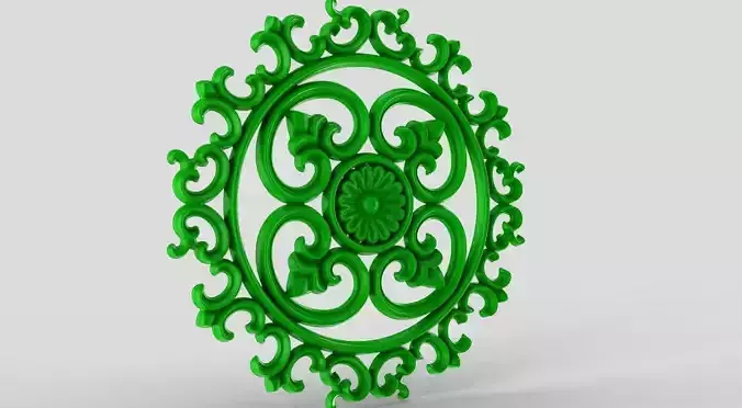 Rose Ring Carving 3D print model