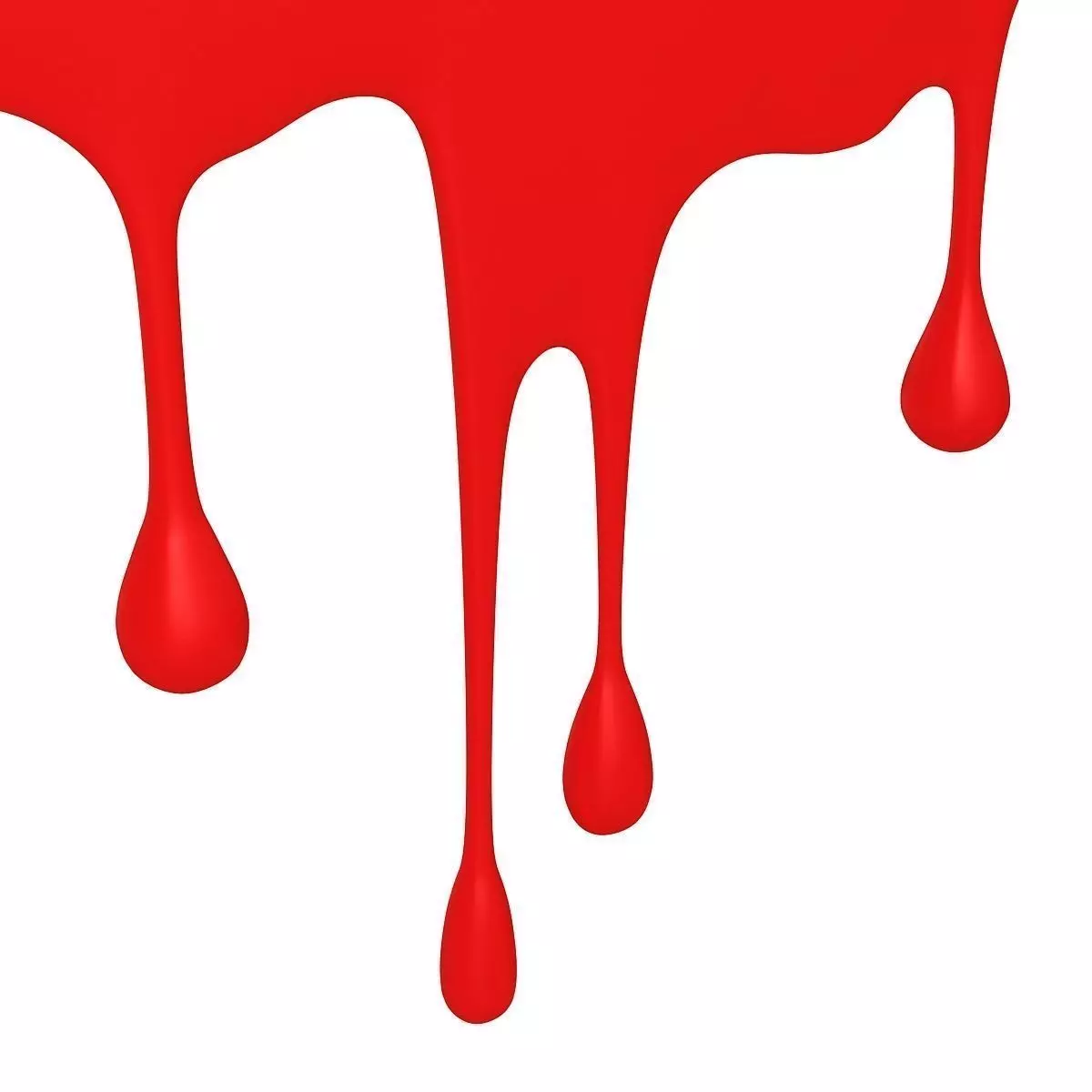 Paint Drops 3D model