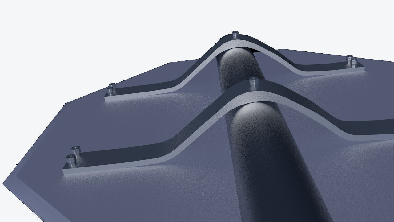 Stop Sign-Low-Poly Free low-poly 3D model_12