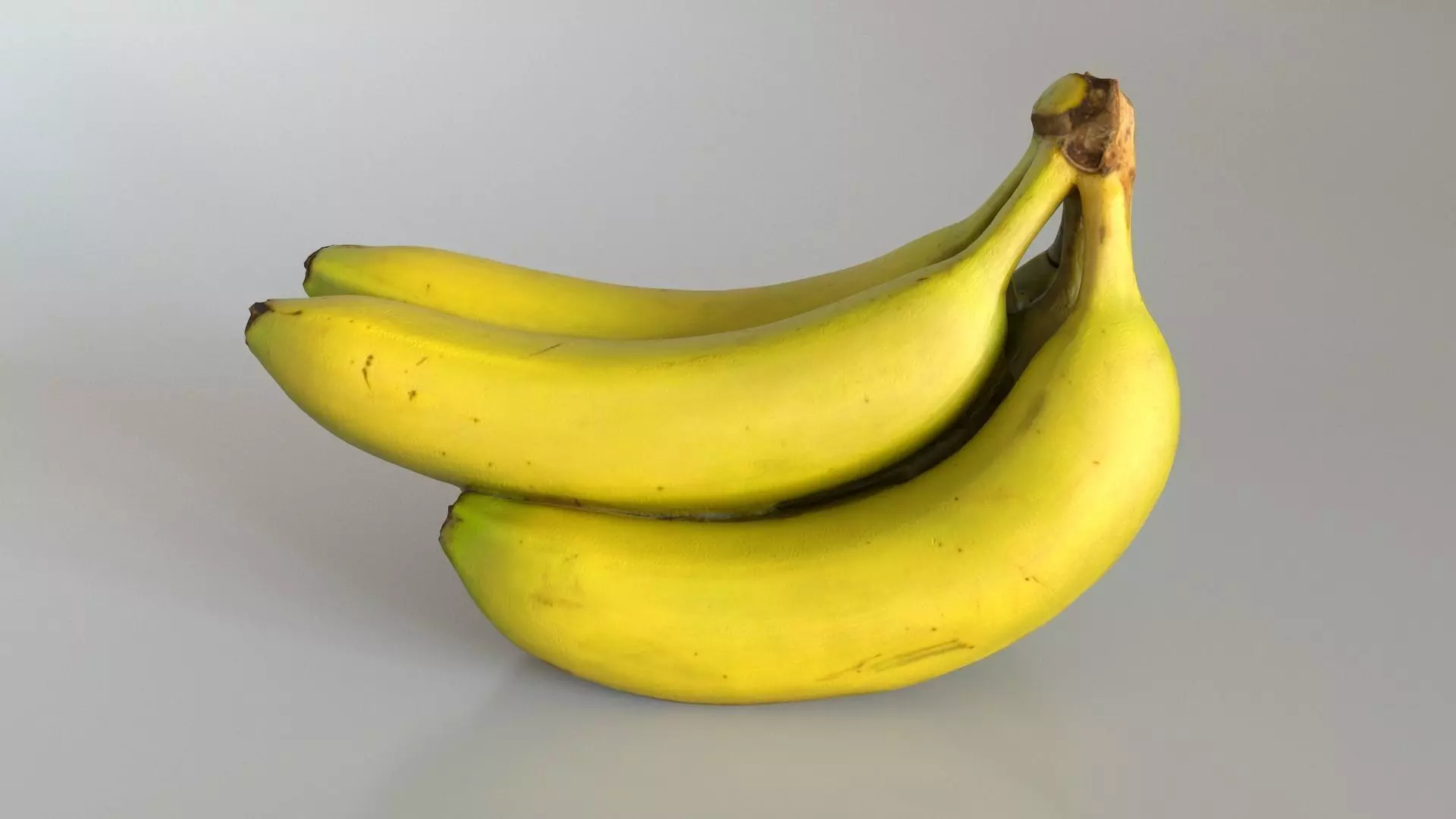 Banana Bunch with specular and normal maps Low-poly 3D model