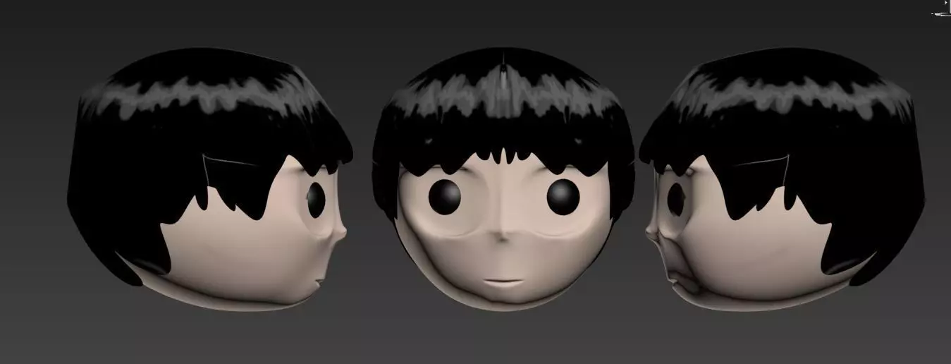 simple 3d boy Free 3D model