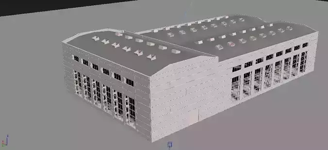 Promo buiding Free 3D model