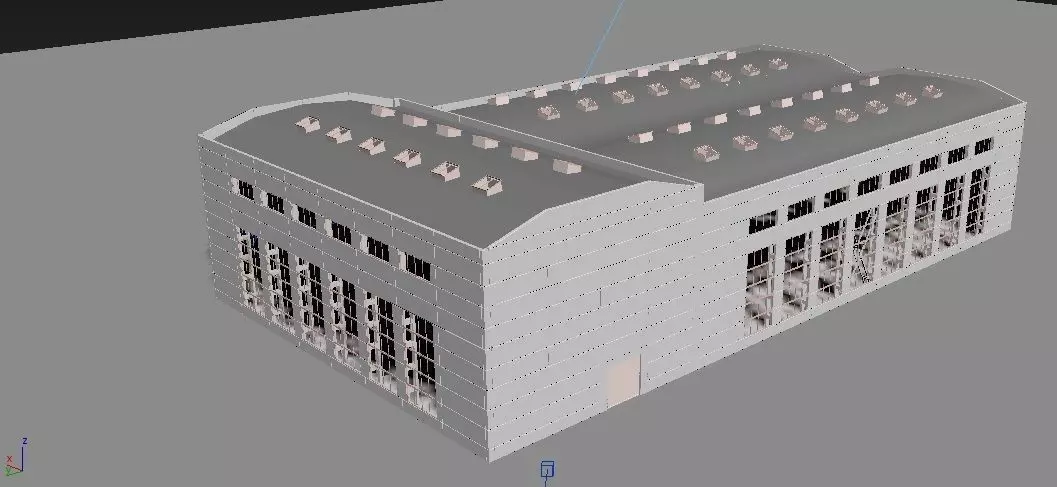 Promo buiding Free 3D model_0