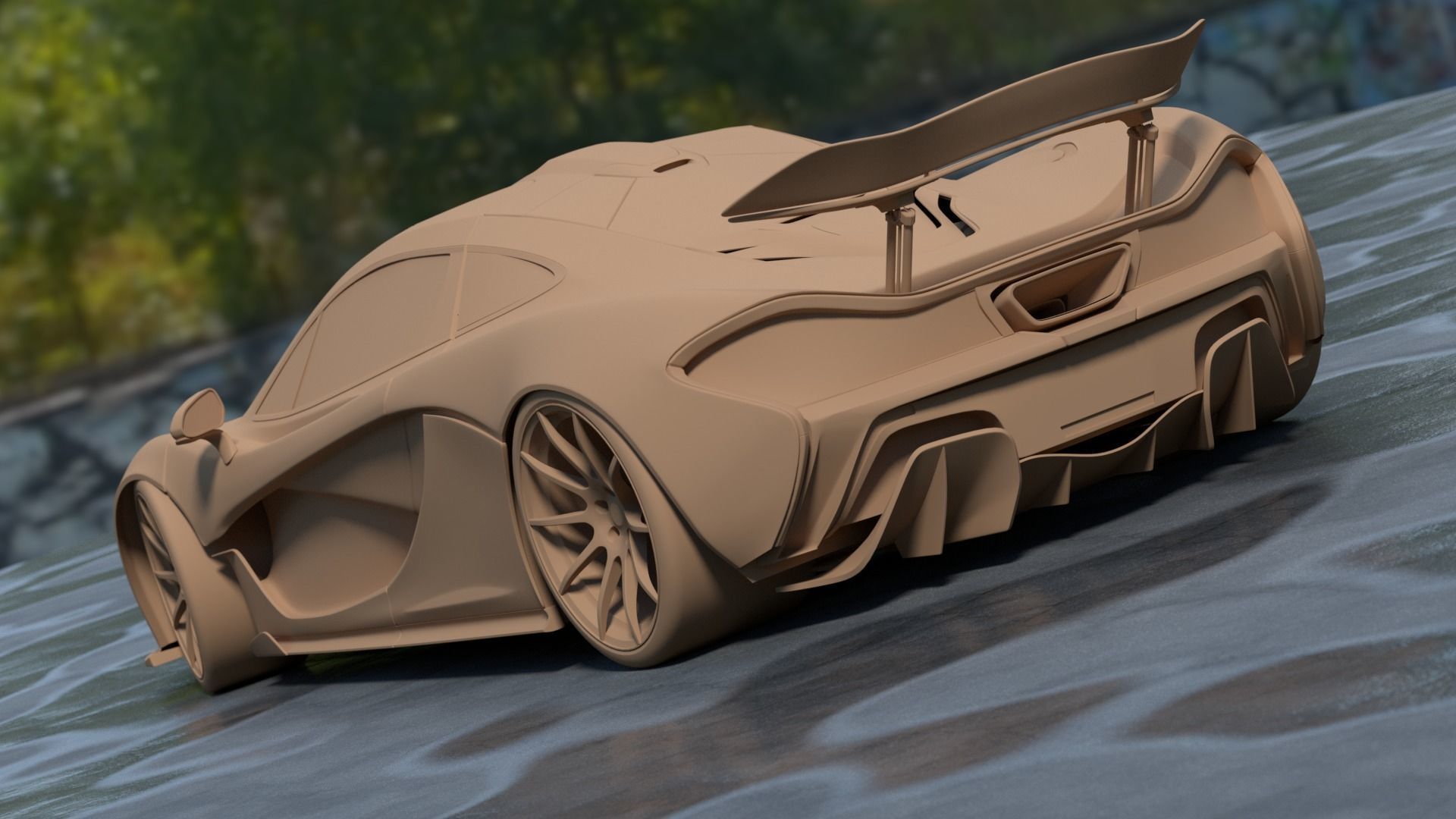 McLaren P1 3D model_12