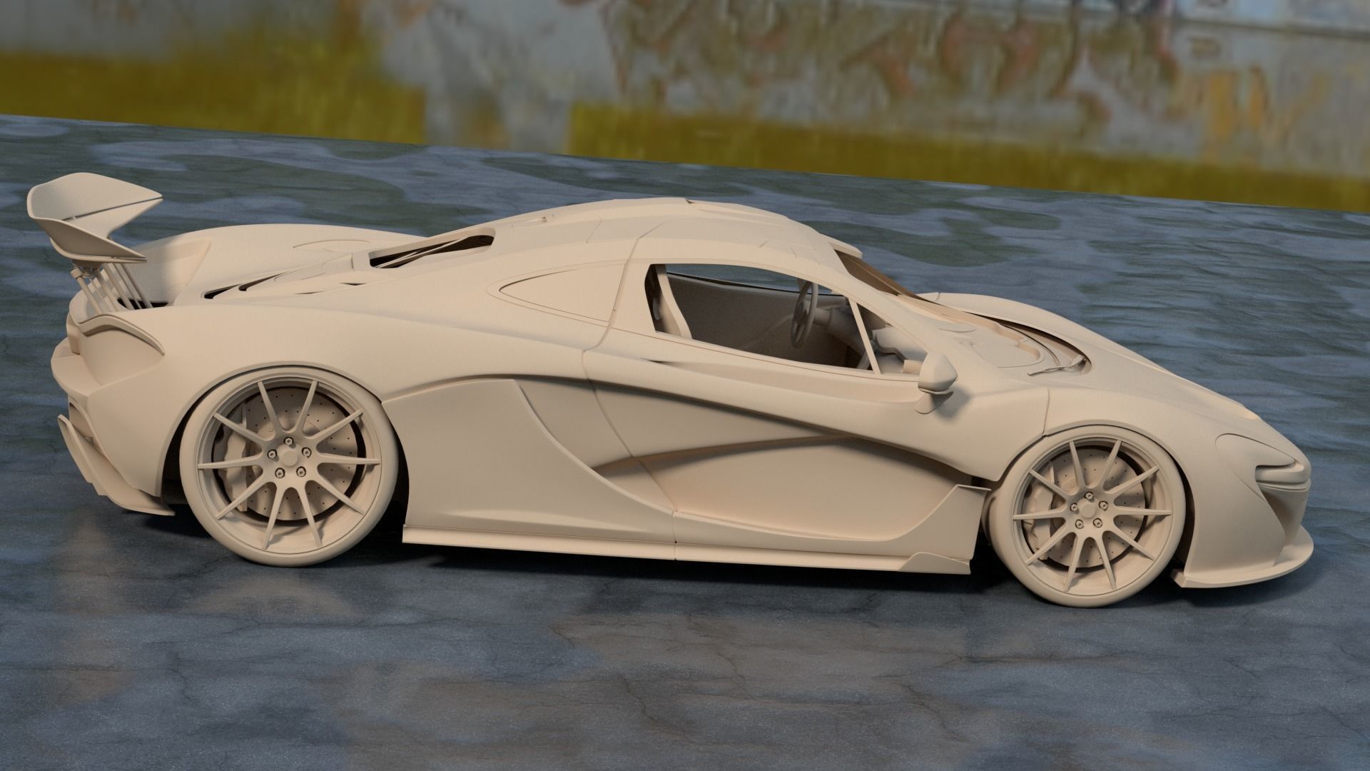McLaren P1 3D model_13