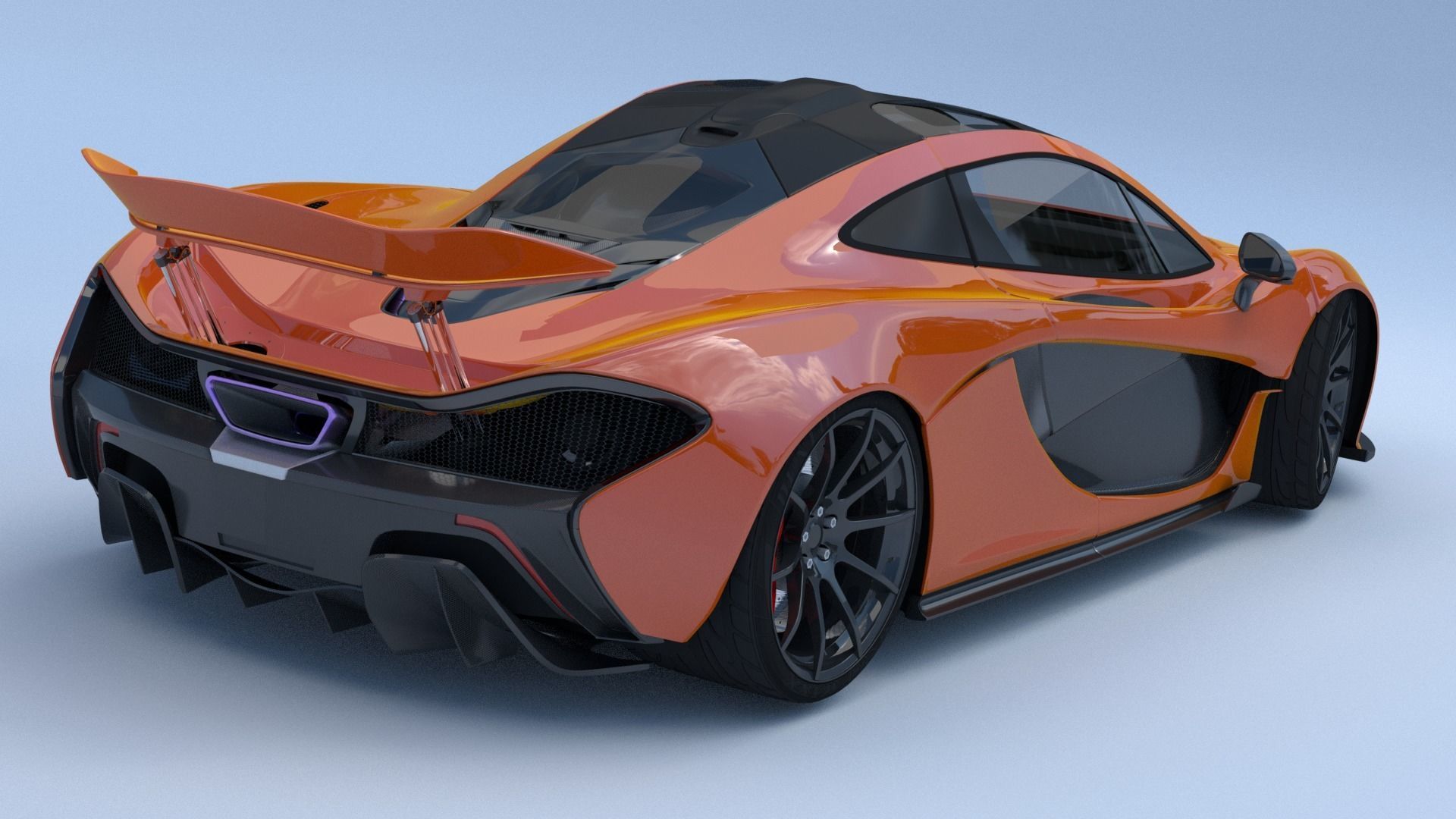 McLaren P1 3D model_9