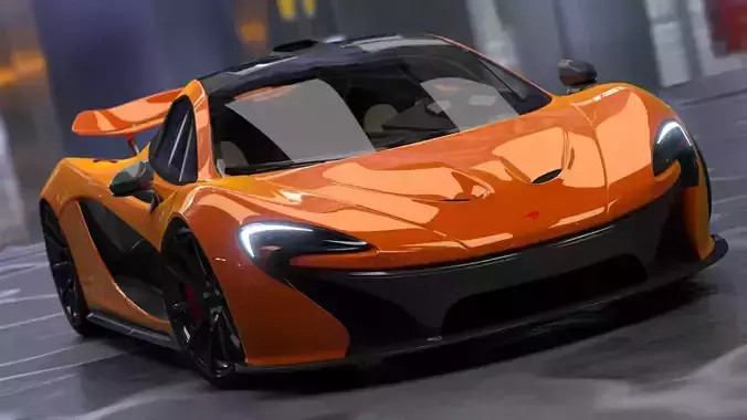 McLaren P1 3D model