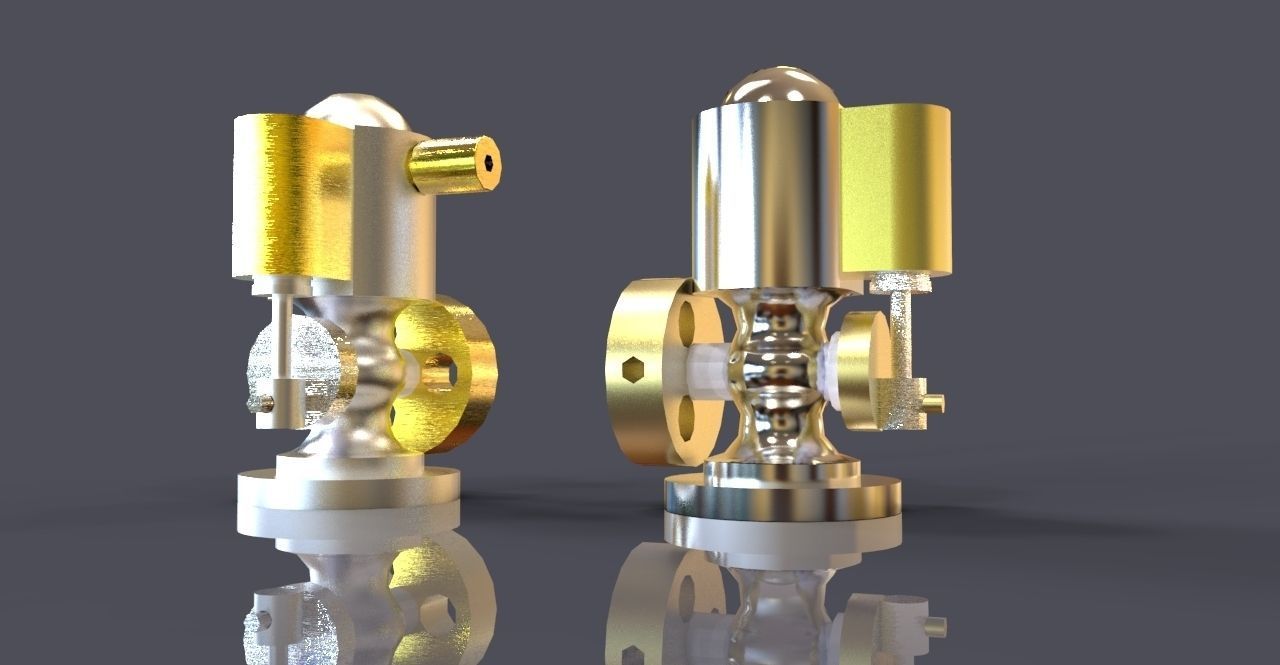 Elmers tiny engine 3D model | CGTrader
