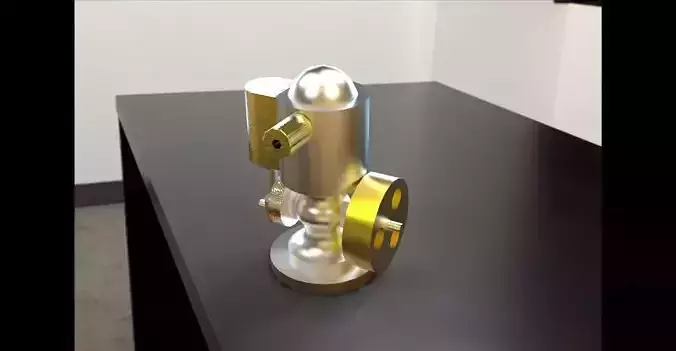Elmers tiny engine 3D model