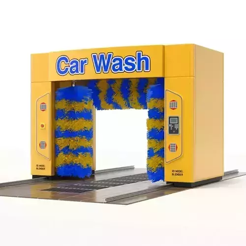 Car Wash 3D model