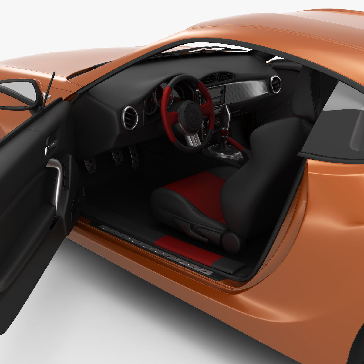 Toyota GT86 2013 3D model_5