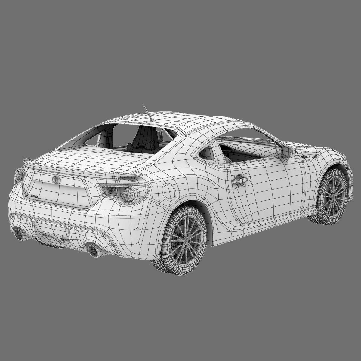 Toyota GT86 2013 3D model_10