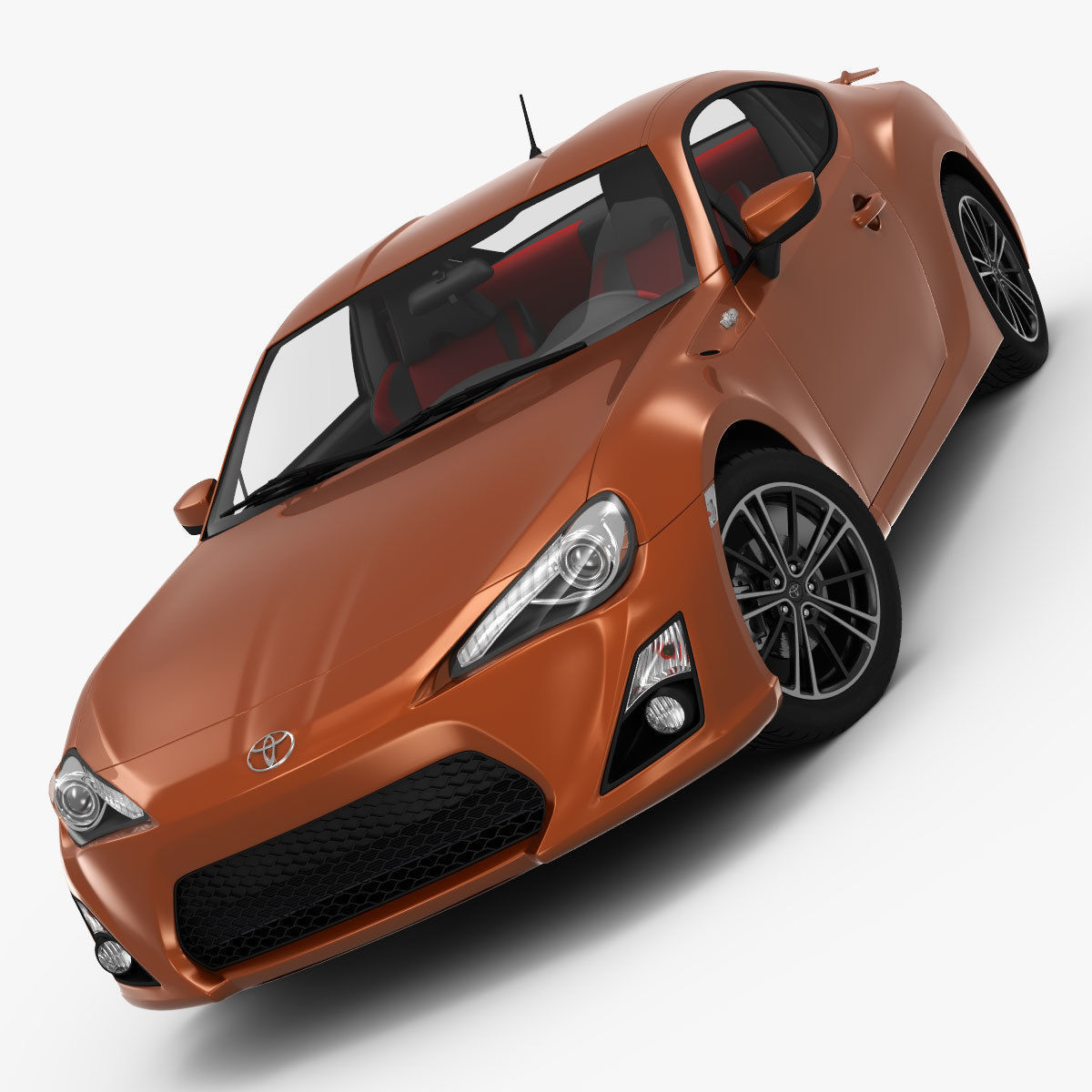 Toyota GT86 2013 3D model_2