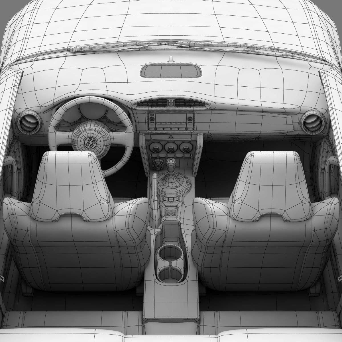 Toyota GT86 2013 3D model_11