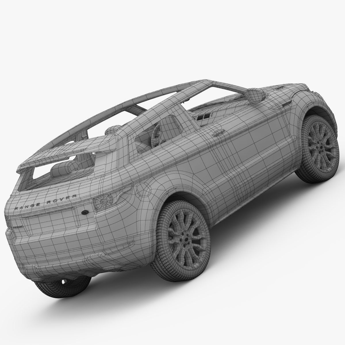 Range Rover Evoque Coupe Special Edition 2012 3D model_17