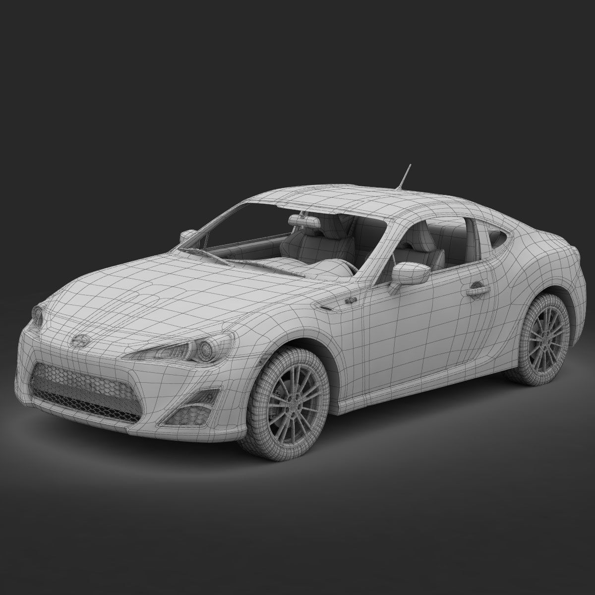 Scion FR-S 2013 3D model_11