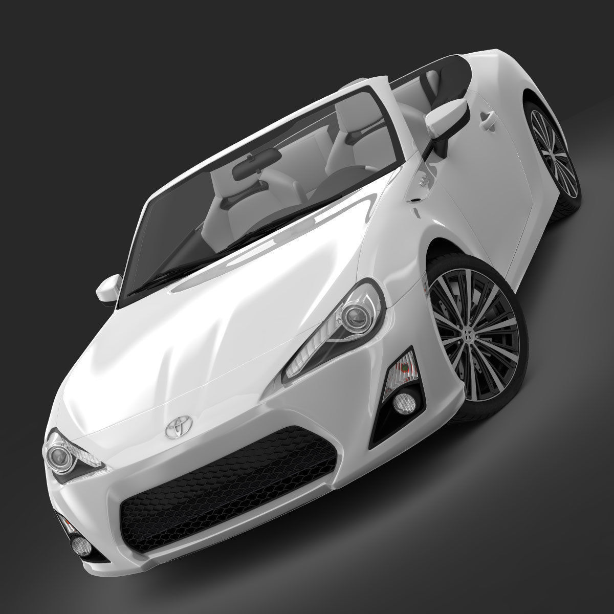 Toyota FT-86 Open Concept 2013 3D model_3