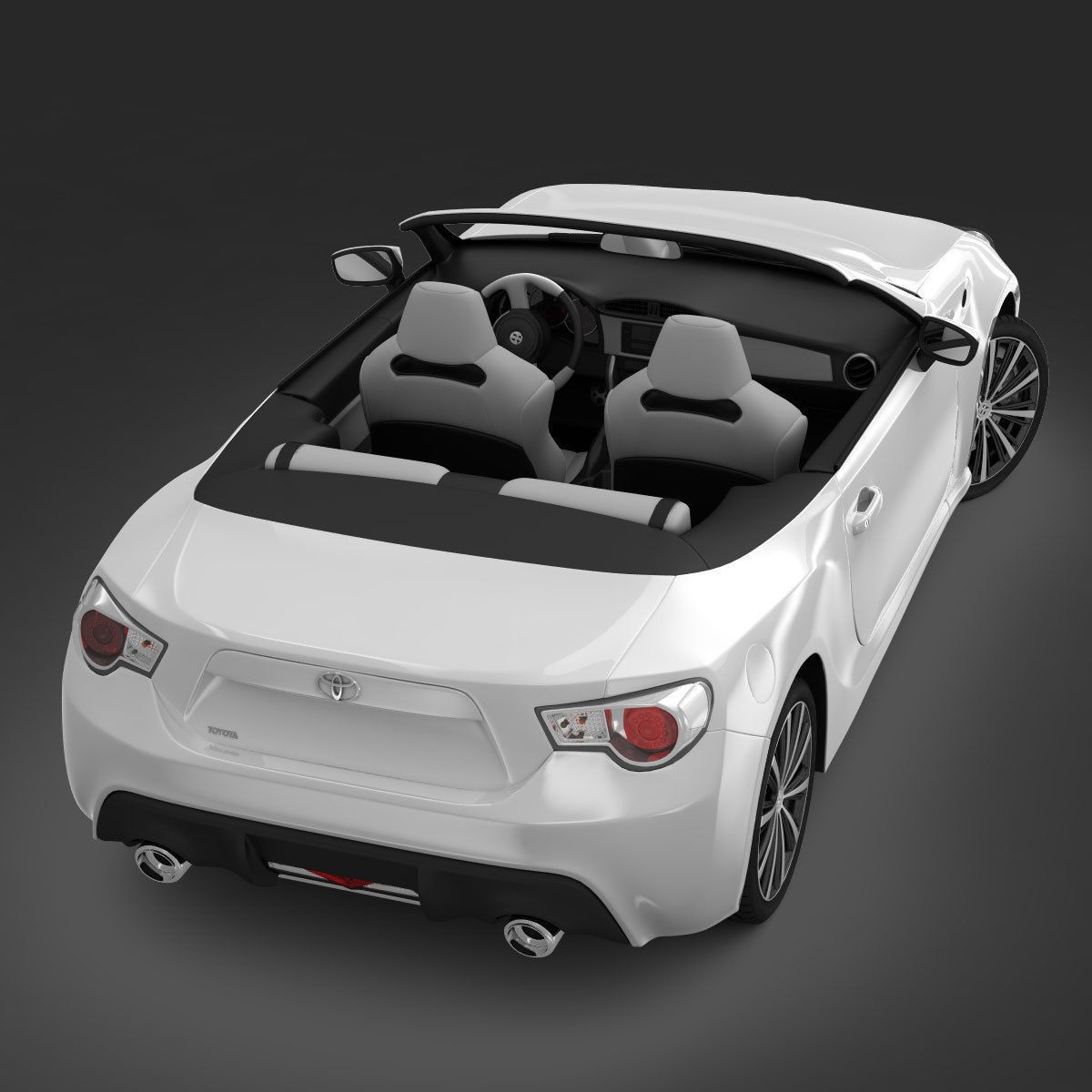 Toyota FT-86 Open Concept 2013 3D model_4
