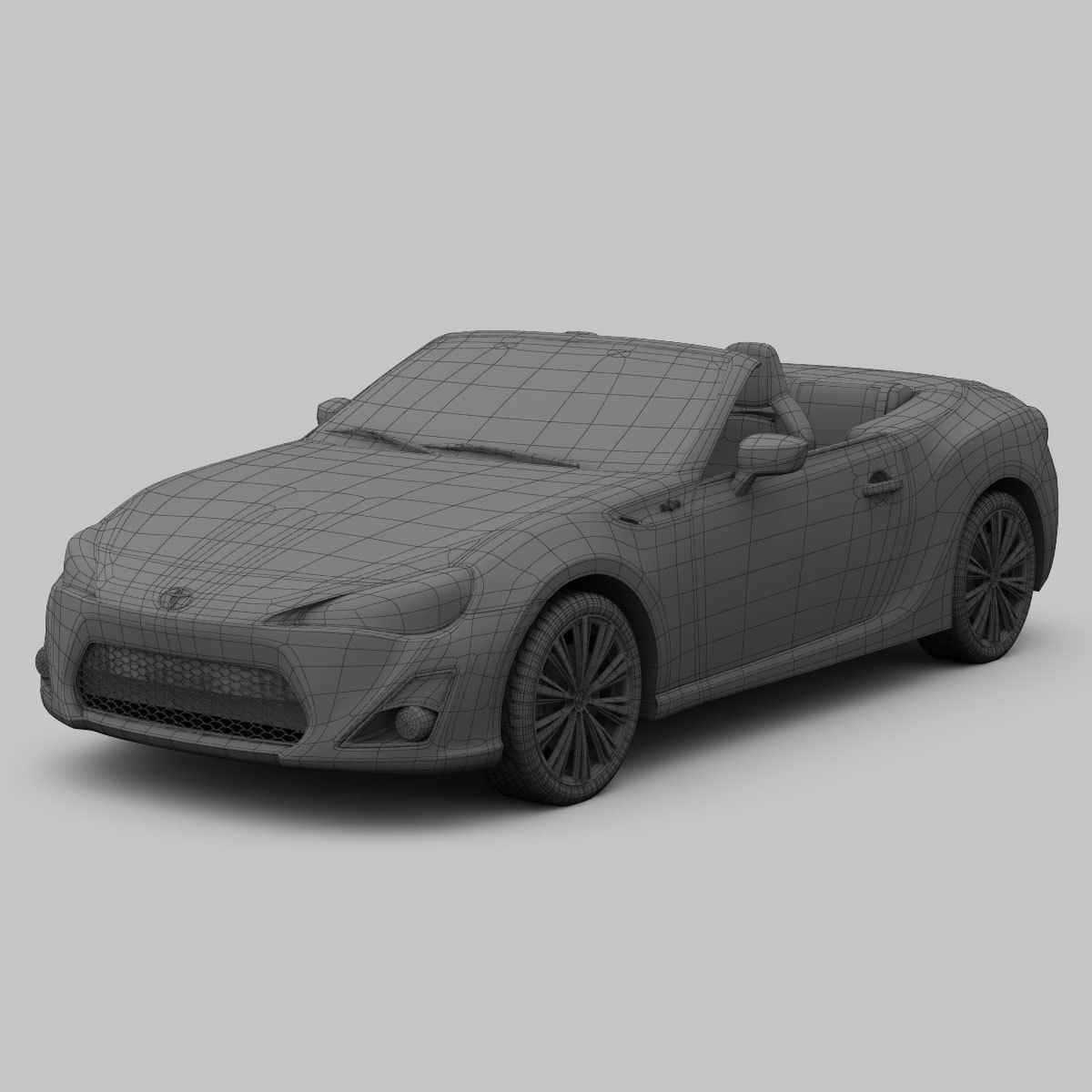 Toyota FT-86 Open Concept 2013 3D model_7