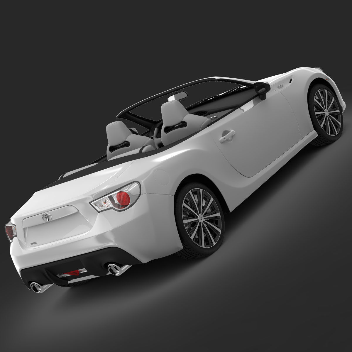 Toyota FT-86 Open Concept 2013 3D model_2